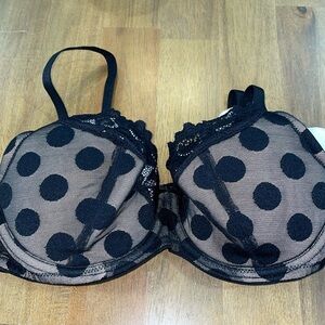 Frederick’s of Hollywood Salma Bra black 34D nwt New with tags